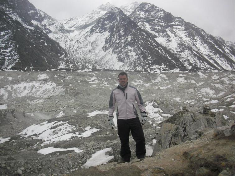 Scott John at Everest Base Camp